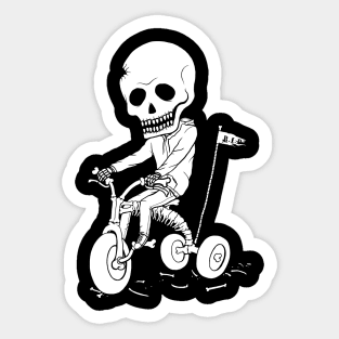 Death Kid Bone Ride Sticker